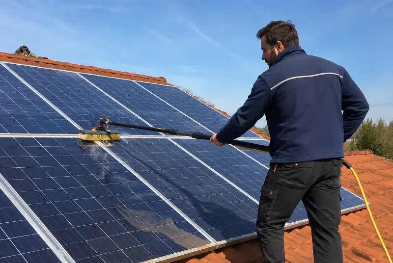 Nettoyage et entretien de panneaux solaires à Tordères