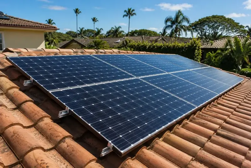 Installation de panneaux solaires à Tordères
